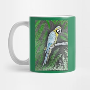 Macaw Parrot Deep in the Jungle Mug